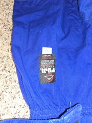 Fuji Gi Blue Kids Unisex Includes white Belt Judo BJJ Jiujitsu size 00