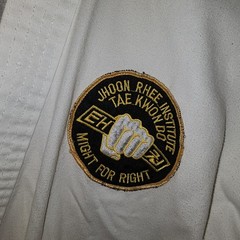 RARE Vintage Jhoon Rhee Taekwondo Top World Martial Arts Congress Patch Gi