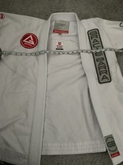 GRACIE BARRA Equipe GB STORM Jiu Jitsu For Everyone Gi White Adult Size A1
