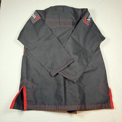 Vector Sports Attila Series BJJ Gi Top Jacket, Kids Unisex K4 Black/Red 208
