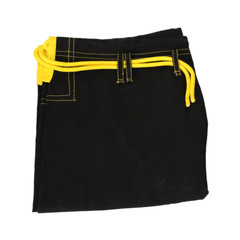 Martial Sports Brazilian Jiu Jitsu Gi Uniform Black/Yellow, Free Belt, Free Ship