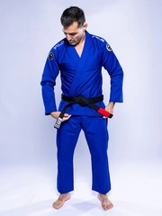 Fuji Sports Baseline 2.0 Mens Brazilian Jiu Jitsu Gi Jiu-Jitsu BJJ – Blue/White