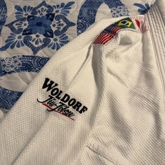 Woldorf Jiu Jitsu Brazilian GI Size 5 A3 Top Pants And Belt