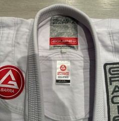 Gracie Barra Equipe GB1 Pro BJJ Gi White A3 Competition Legal Jiu Jitsu Kimono