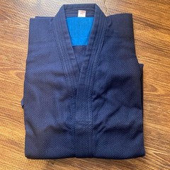 Japanese Kendo Gi Jacket Hakama Set Mitsuboshi No 23 Length 33.1in