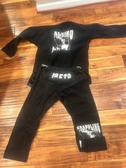 albino and preto gi A1f Grapple Force