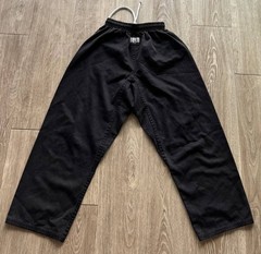 Bold Look Taekwondo Uniform Black Gi Set Kids Size 1 Jacket Pants