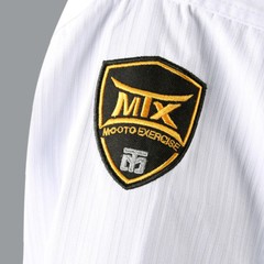 Mooto Official Taekwondo Karate Hapkido Uniform Dobok Gi Black Collar Kid Adult