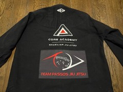 Maeda Red Label A2 Core Academy BJJ Kimono Jacket Top Black Brazilian Jiu-Jitsu