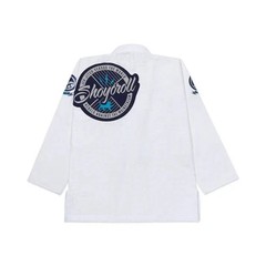 Shoyoroll Safire Competitor white JIU JITSU Kimono 450 GSM With Bag