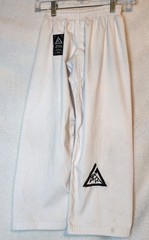 Gracie Jiu-Jitsu Classic Gi With Belt Sz 00/120 (Kids 4-7) White BJJ MMA Boxing