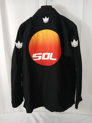 Kingz Kimonos The One BJJ Gi Jacket Top Only Black Sz A3H Sol Academy