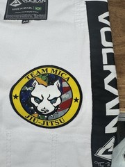 Vulkan Flight Company Uniform Jiu-Jitsu Gi Team Mica A0 White Pants