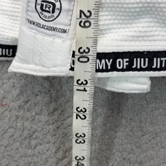 Rol Academy Kimono Gi Top Adult A3 White Embroidered Jiu Jitsu MMA Martial Arts