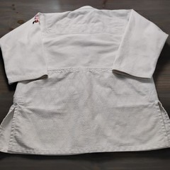 FUJI Gi White Martial Arts Kimono Top Size 3 Jiu Jitsu MMA Karate No Belt