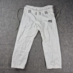 UFC GYM Gi Set Size A1 White Premium Edition Brazilian Jiu Jitsu BJJ Jacket Pant