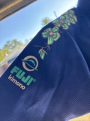 Blue Fuji Jiu Jitsu Gi, Kimono & Keiko Raca Pants Combo WO Size A8 Victory