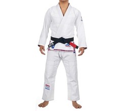 Fuji Suparaito Super Lightweight Mens Brazilian Jiu-Jitsu BJJ Gi Red White Blue