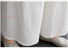 Women Tai Chi Suit Kung Fu Morning Exercise Uniform Cotton line martial arts Set