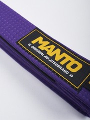 MANTO Bjj Belt Original Purple