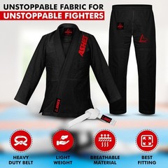 Ashes Sports Kids Ultra Light Preshrunk IBJJF Approved Lightweight BJJ Gi