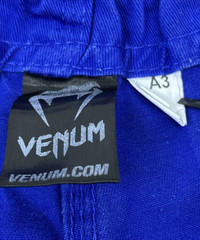 Venum Contender A3 Brazilian JIU-JITSU Gi Solid Blue Adult Men’S Top/ Pants/Belt