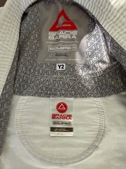 GRACIE BARRA Jiu Jitsu Equipe GB Kimono Jacket Pants WHITE Kids Unisex Size Y2