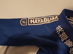 Hayabusa Shinju .03 BJJ Gi Jacket Mens Size A1 Blue Jiu Jitsu Kimono Top