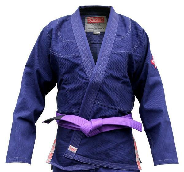 BJJ Kimono – NAVY by Kaizen Athletic Brazilian Jiu-Jitsu Gi A4 Size
