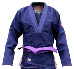 BJJ Kimono – NAVY by Kaizen Athletic Brazilian Jiu-Jitsu Gi A4 Size