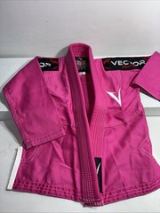 New Vector Sports Pink Kids Joy-Jitsu Go,Ko, Top & Pants, No Belt