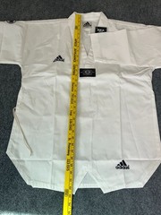 Adidas Taekwondo Master Uniform Men’s. White Martial Arts Fight Size 4 (180 cm)