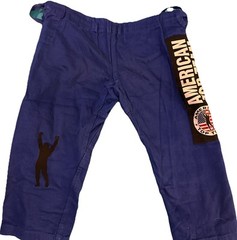 Jiu Jitsu Gi Size M00 MMA American Top Team Blue Color Too Bottom Belt