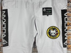 Vulkan Flight Company Uniform Jiu-Jitsu Gi Team Mica A0 White Pants
