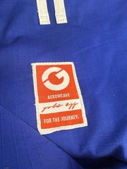 Gold Bjj Aeroweave Jiu Jitsu Gi – Size A5 Adult Blue W/Red IBJJF Judo MMA