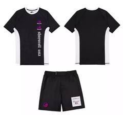 Shoyoroll Batch 151 Americana BJJ Rash Guard Shorts Set Premium MMA Grappling