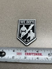 We Defy Foundation Prove Them Wrong Military Veterans MMA Training Patch 2 Pack