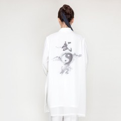 Unisex Traditional Chinese Tai Chi Uniform Wushu Kung Fu Suit Men Women