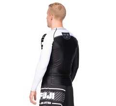 Fuji Sports Freestyle 2.0 IBJJF Ranked BJJ Jiu Jitsu Long Sleeve Rashguard White