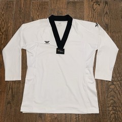 Tusah Taekwondo USA Mens EVO White Uniform Size. Medium 4