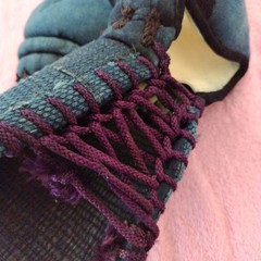Japanese Kendo Kote Gloves Armor High School Used Traditional Gear