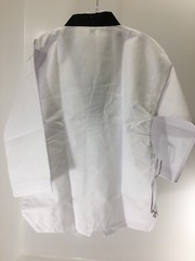 Fila Unisex Youth 2 PC Taekwondo Uniform Top & Pants Set White/Black US:14 NWT @