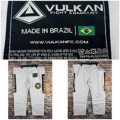 Vulkan Flight Company Uniform Jiu-Jitsu Gi Team Mica A0 White Pants