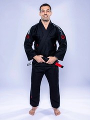 New Fuji Sports Sekai 3.0 „World” Mens Brazilian Jiu-Jitsu BJJ Gi – Black/Grey