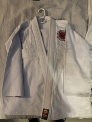 Dragão Kimonos White Jiu-Jitsu Gi Adult Unisex Size A1 – Japanese Import