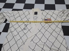 Vintage USA Taekwondo Martial Arts Jacket Korea Diamond Stitch Uniform
