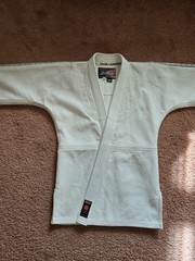 Isami BJJ Gi SIze A1 Double Weave Cotton Model Jacket Only