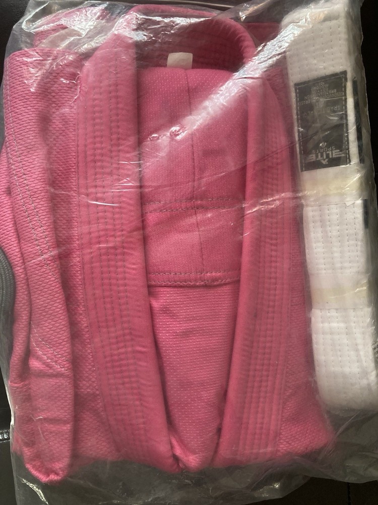 Elite Sports GI Size A1 Women’s Pink Technical Uniform BJJ