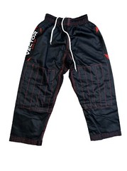 Vector Sports Gear Attila Black Brazilian Jiu Jitsu Gi Top Pants Set K1 No Belt