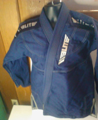 Elite Sports Gi Martial Arts jacket size A2 Navy Blue